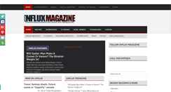 Desktop Screenshot of influxmagazine.com